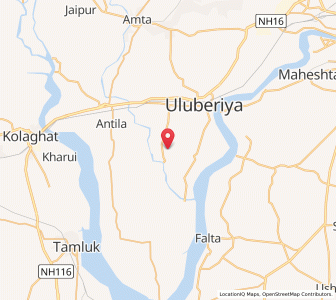 Map of Syamruk, West Bengal