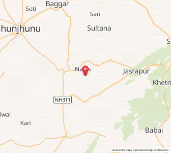 Map of Syonathpura, Rajasthan