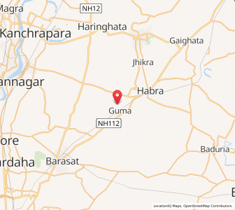 Map of Tababaria, West Bengal
