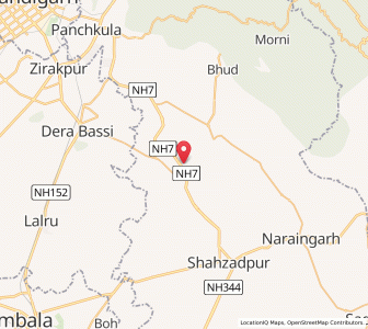 Map of Tabar, Haryana