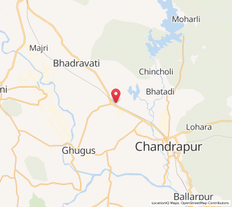 Map of Tadali, Maharashtra