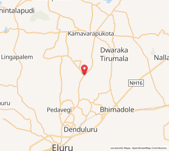 Map of Tadikalapudi, Andhra Pradesh