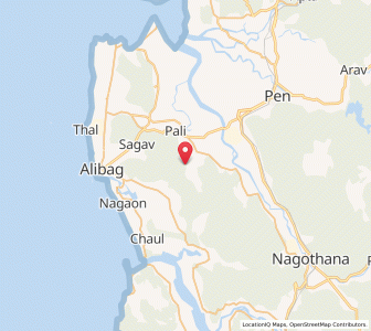 Map of Tadvagle, Maharashtra