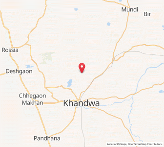 Map of Tahar, Madhya Pradesh