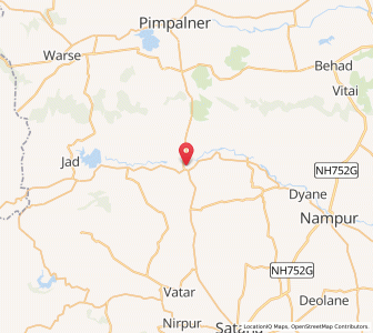 Map of Taharabad, Maharashtra
