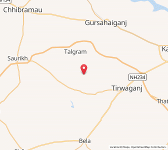 Map of Tahpur, Uttar Pradesh