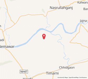 Map of Tajpura, Madhya Pradesh