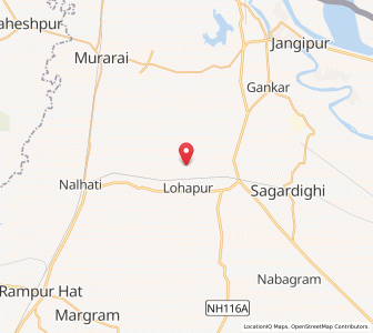 Map of Takipur, West Bengal