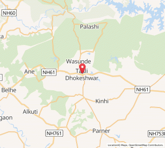 Map of Takli Dhokeshwar, Maharashtra