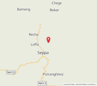 Map of Taku, Arunachal Pradesh