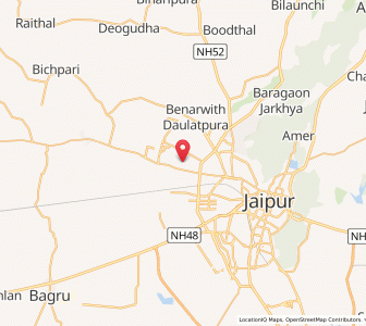 Map of Talaiwali Dhani, Rajasthan
