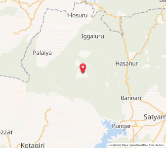 Map of Talamalai, Mizoram