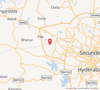 Map of Talapur, Andhra Pradesh