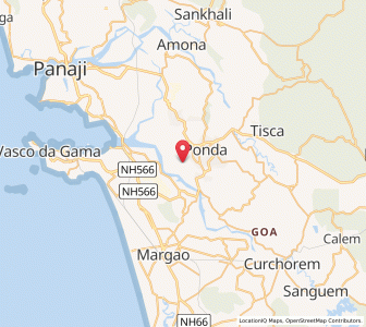 Map of Talaulim, Goa
