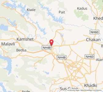 Map of Talegaon Dabhade, Maharashtra