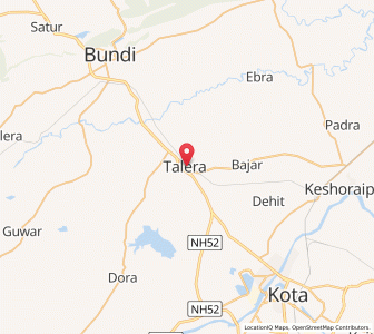 Map of Talera, Rajasthan