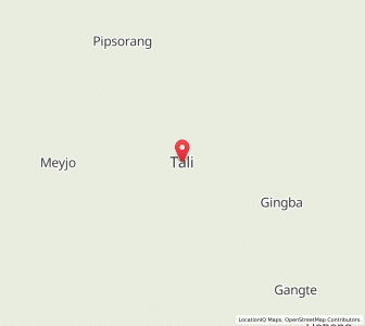 Map of Tali, Arunachal Pradesh
