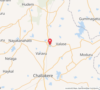 Map of Tallak, Karnataka