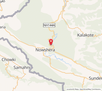 Map of Talle, Kashmir