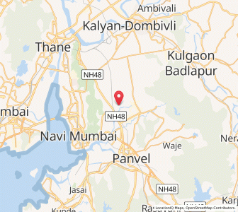 Map of Taloje, Maharashtra