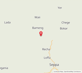 Map of Talong, Arunachal Pradesh