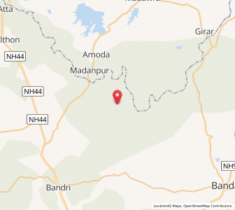 Map of Talpur, Madhya Pradesh