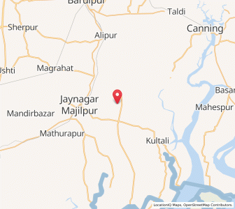 Map of Taltala, West Bengal