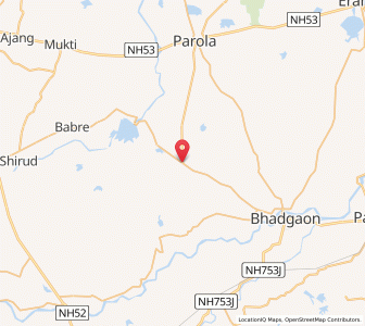 Map of Talvada Khurd, Maharashtra