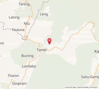 Map of Tamma, Manipur