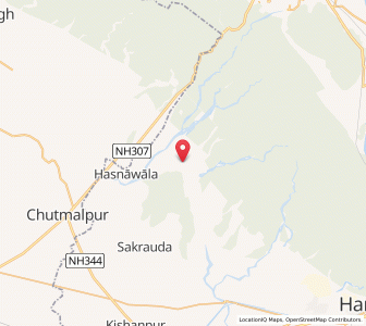 Map of Tanda Deshraj, Uttarakhand