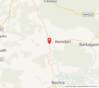 Map of Tandwa, Jharkhand