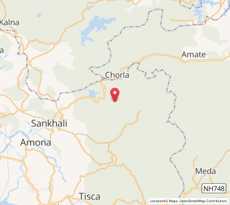 Map of Tanem, Goa