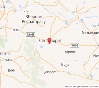 Map of Tangedupalli, Andhra Pradesh