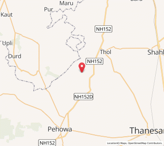 Map of Tangipur, Haryana