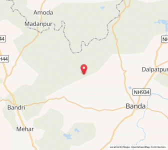 Map of Tangiyatola, Madhya Pradesh