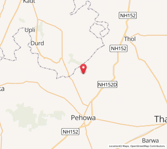 Map of Tangoli, Haryana