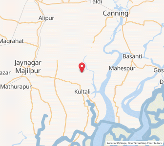 Map of Tangrabiehi, West Bengal