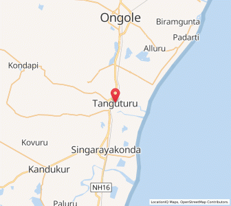 Map of Tanguturu, Andhra Pradesh
