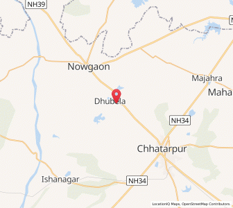 Map of Tapariya, Madhya Pradesh