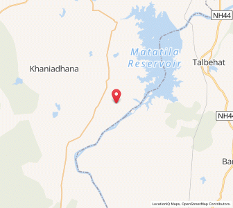 Map of Tapariyan, Madhya Pradesh