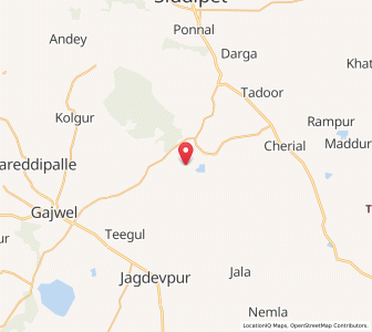 Map of Tapaspalli, Andhra Pradesh