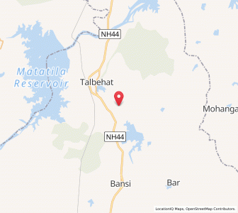 Map of Tapra Tindra, Uttar Pradesh