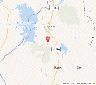 Map of Taprian Rajju, Uttar Pradesh