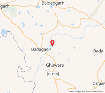 Map of Tapriyar, Madhya Pradesh