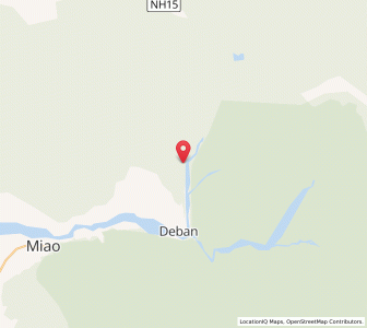 Map of Tapun, Arunachal Pradesh