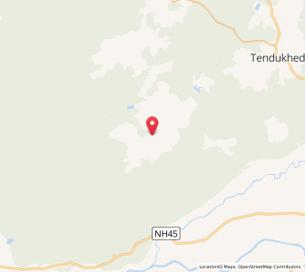 Map of Taradehi, Madhya Pradesh