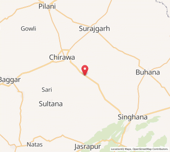 Map of Tarawala Kuan, Rajasthan