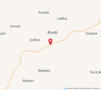 Map of Tarbani, Rajasthan