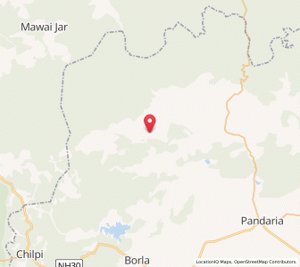 Map of Taregaon, Madhya Pradesh