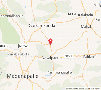 Map of Tarigonda, Andhra Pradesh